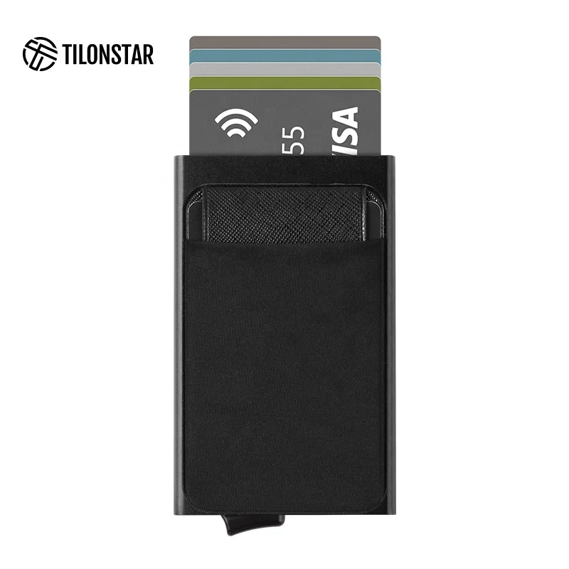 

Credit Card Holder Slim Wallet Rfid Gift Card Holder Box Small Minimalist Wallet