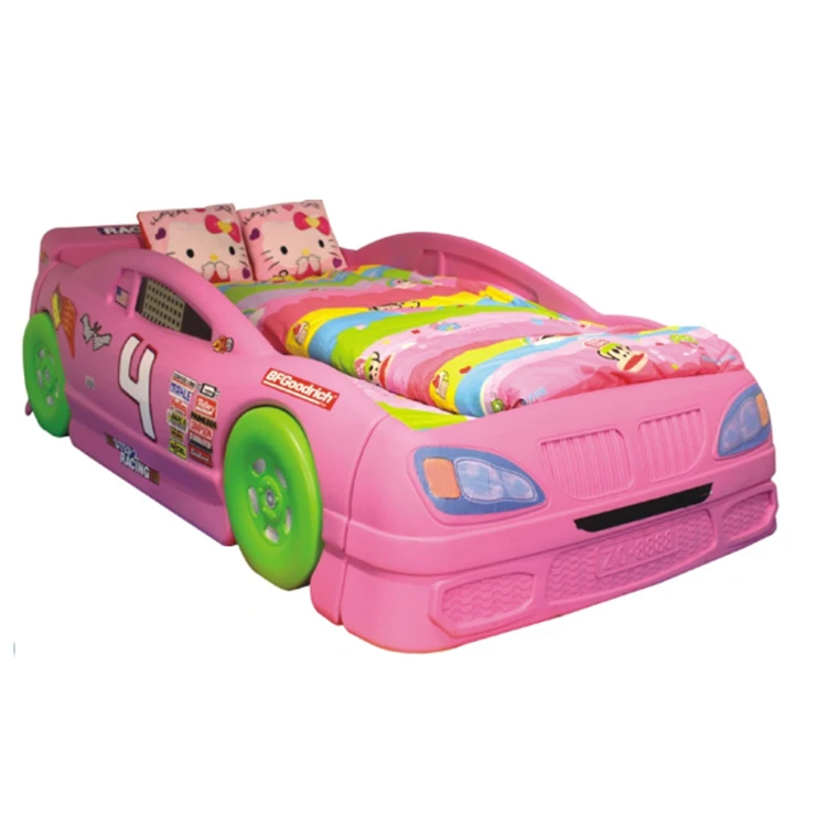 Cheap Kitty Single Beds For Kids Pink Cute Car Bed Kids Car Beds For Boy And Girls Buy Single