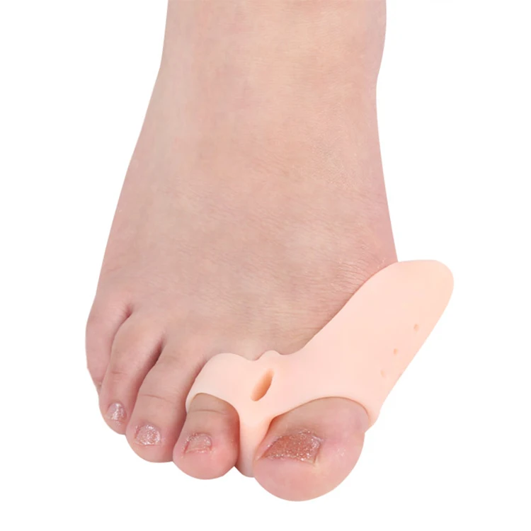 

Relief Calluses Pain Gel Toe Spacer for Big Toe to Straighten Bunions Toe Separator for Hallux Valgus Orthosis, Picture shows