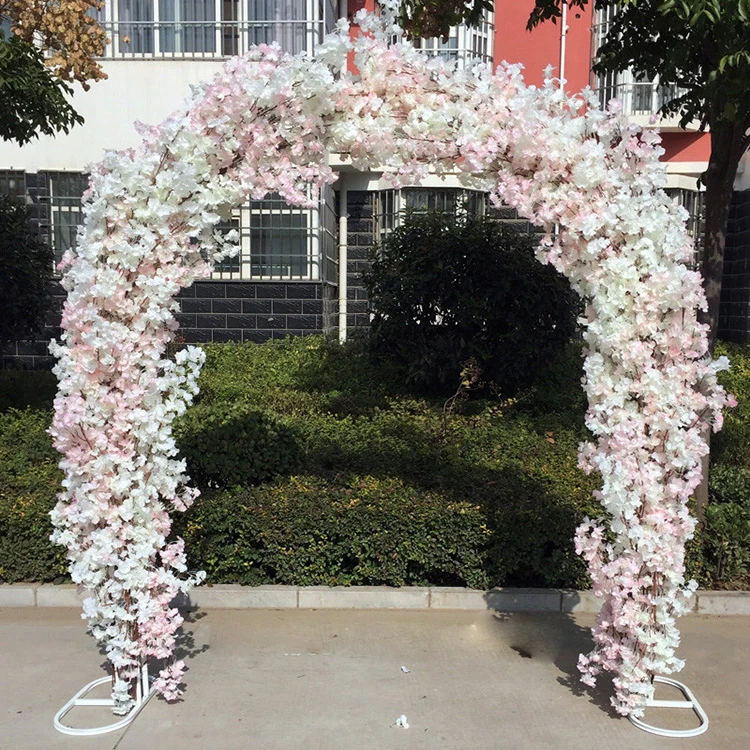 C2203 Wedding Decoration Handmade Beautiful Blush Pink Flower Shelf