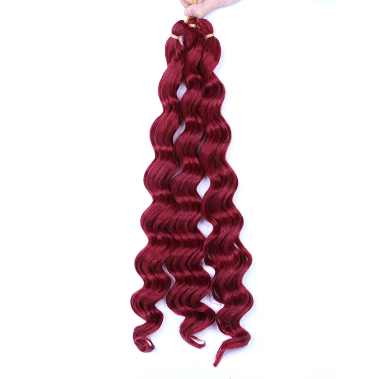 

Crochet Braids Braiding Synthetic Deep Curl Twist Wave Bulk Hair Bundles