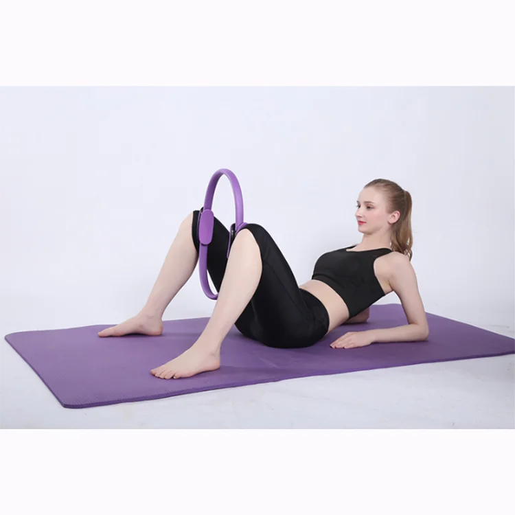 

Yoga Magic Pilates Circle Home Fitness Indoor Weight Loss Equipment Thin Legs Thigh Artifact Thin Waist, As picture