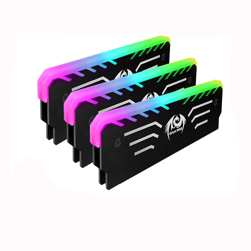 

Great Wall Memory Cooling Vest Radiator Cooler for Desktop RAM DDR3 DDR4
