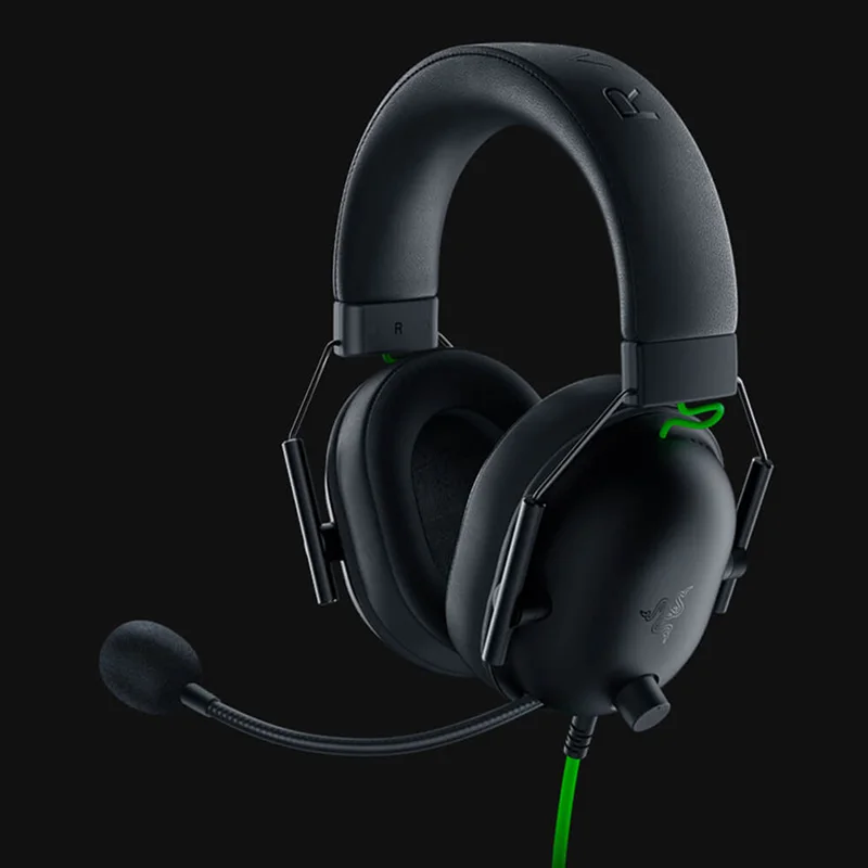 

razer BLACKSHARK V2X wired gaming headset 7.1 surround sound for computer headphone, Black