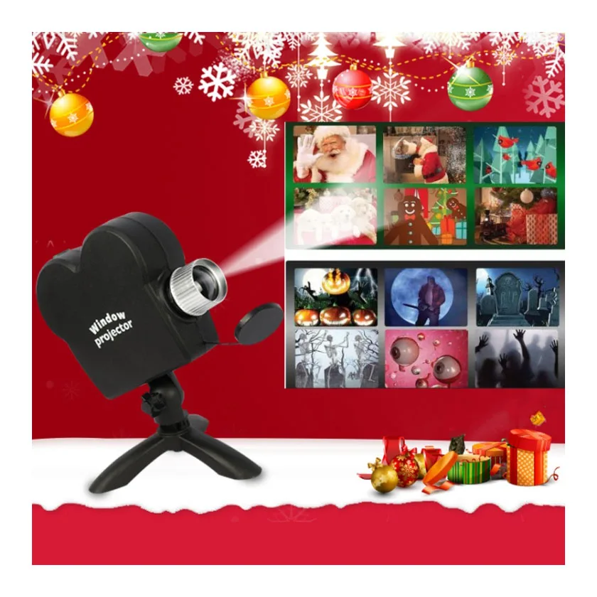 

Hot Selling Christmas Halloween Laser Projector Mini Window Home Theater Projector