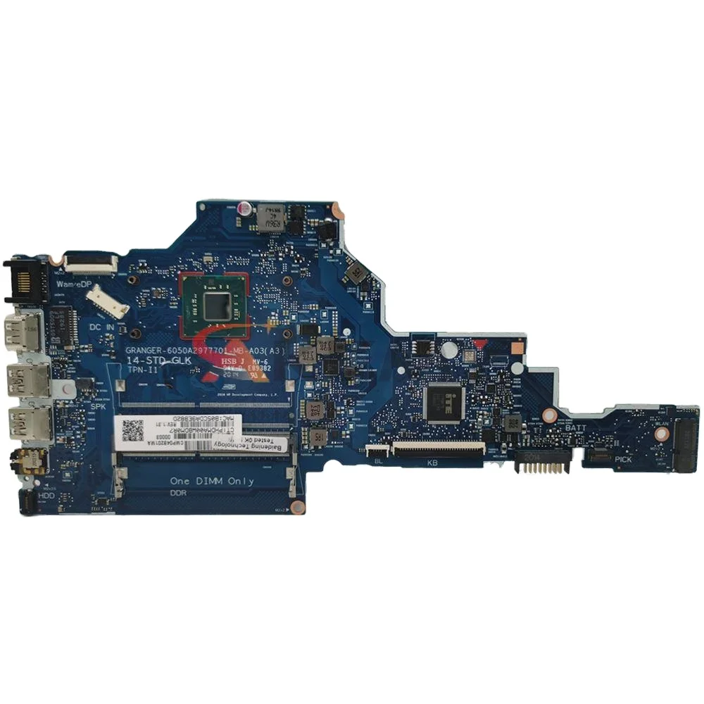 

For Hp 240 G7 14-CK Laptop Motherboard with N4000 N5000 CPU L23234-601 L23236-001 Notebook mainboard 6050A2977701-MB UMA