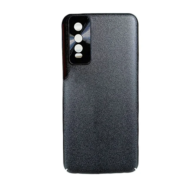 

New plain skin mobile phone case for VIVO Y70s PC+ metal perforated drop proof metal lens full protective cover, Multicolor