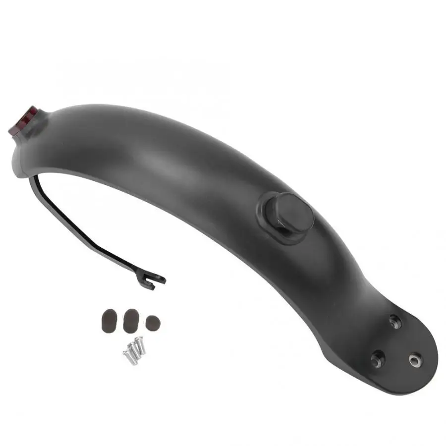 Durable Scooter Mudguard for Xiaomi Mijia M365 Pro Electric Scooter Tire Splash Fender with Rear Taillight Back Guard