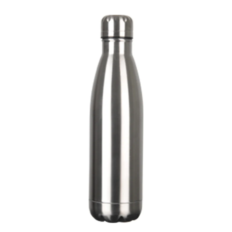 

500ml stainless steel thermos bottle best reusable water bottle stainless steel pump action thermos vacuum flask, Customized color