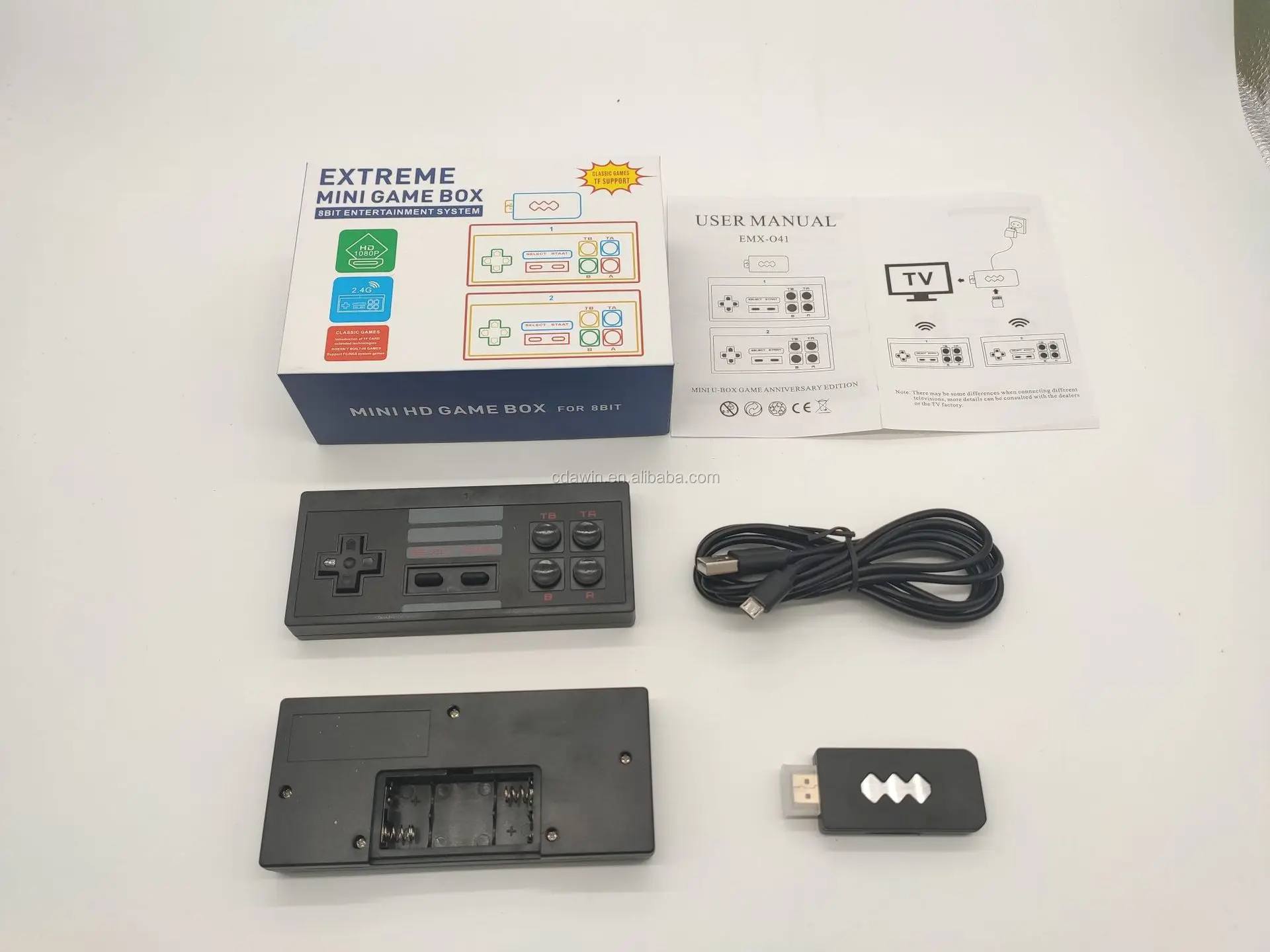 2 4g Wireless 4k Hd Tv Out 8 Bit Video Game Console Built In 818 Games With 2 Wireless Joysticks Buy Wireless Hd Tv Out Video Game Console Wireless Joysticks Hd Tv Out Video