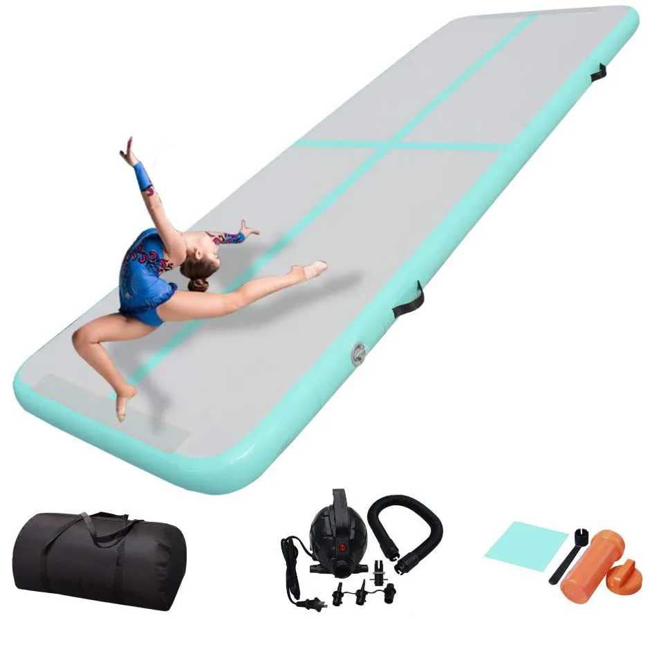 

Inflatable Air Tumbling Mat Gymnastics Tumble Track 4/8 inches Thickness Air Mats for sala, Customized