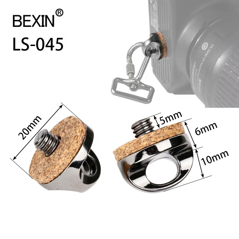 

BEXIN Camera Accessories High quality 1/4 UNC tripod Quick Release Mount adapter camera strap screw for dslr slr Digital Camera