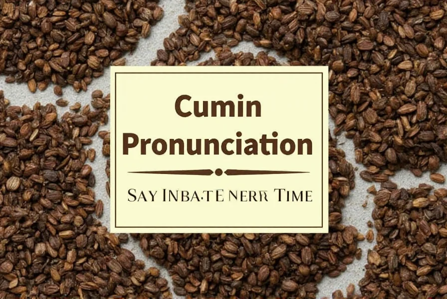 Chef measuring cumin seeds into a spice grinder