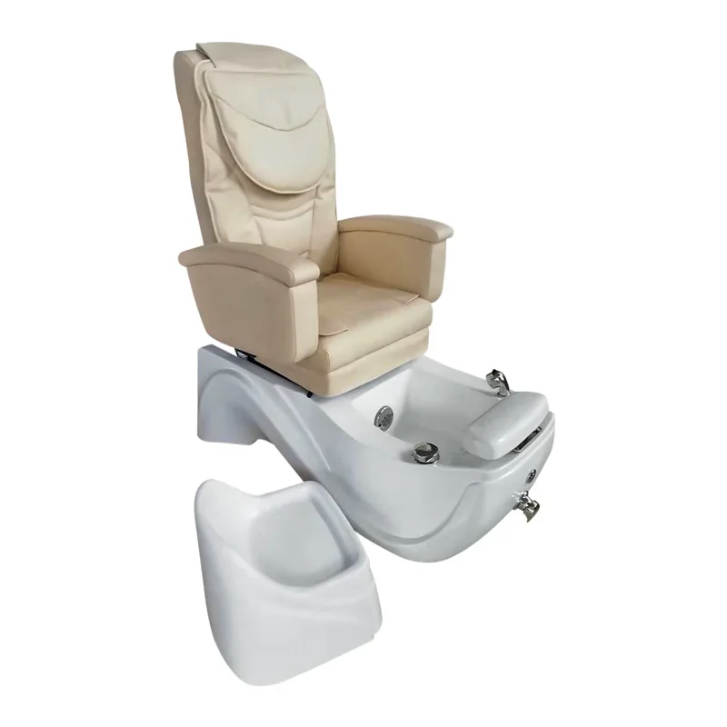 

Electric Spa Foot Massage Manicure Fiberglass Foot Basin Kneading Massage Chair