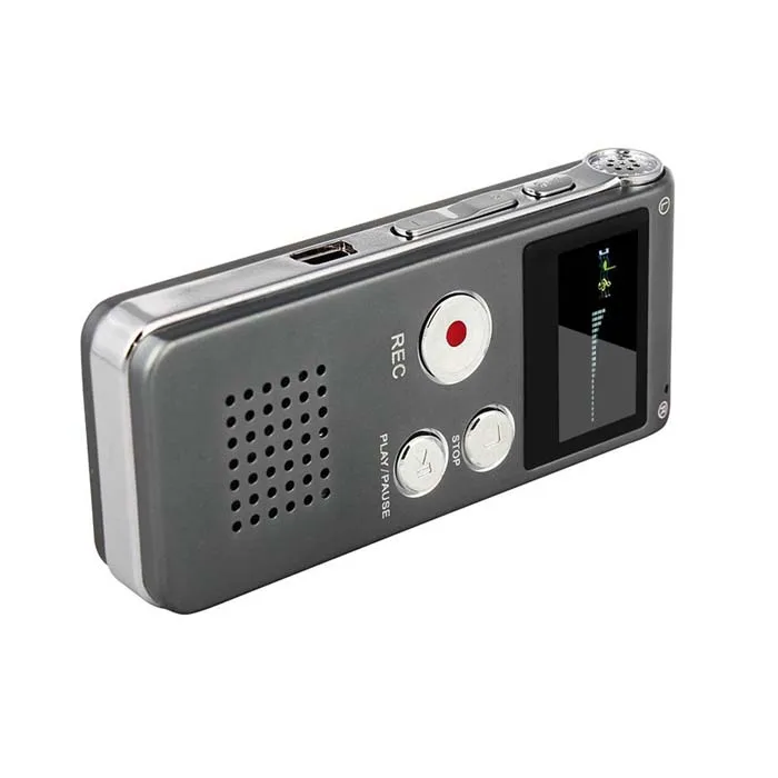 

Hot sale WAV 3.5mm jack voice recorder with playback line-in and external microphone rechargeable