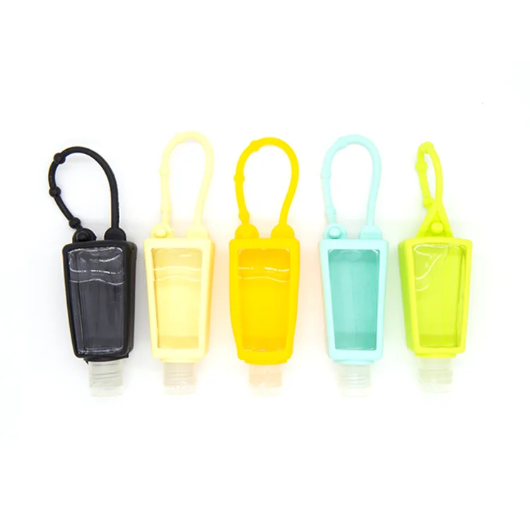 1oz Pocket Bag Silicone Bulk Travel Size Hand Sanitizer With Holder