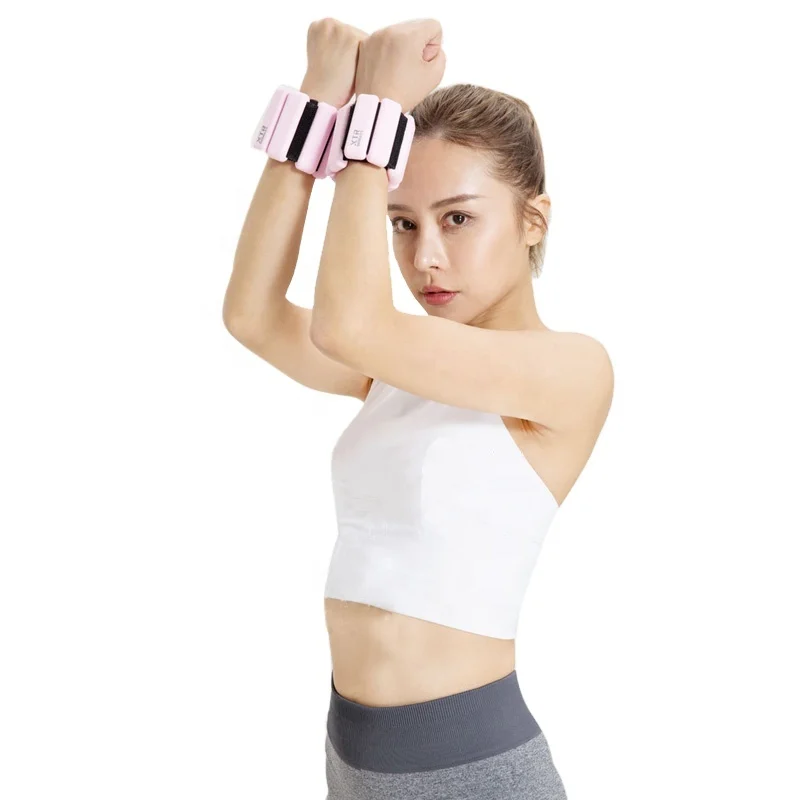 

Wholesale Silicone Pair Of Home Gym Weighted Wrist band for Women