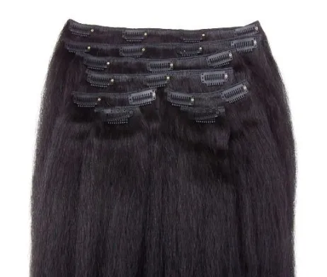 

Double Drawn Thickness Lace Clip in Hair Remy Clip in Hair Extensions