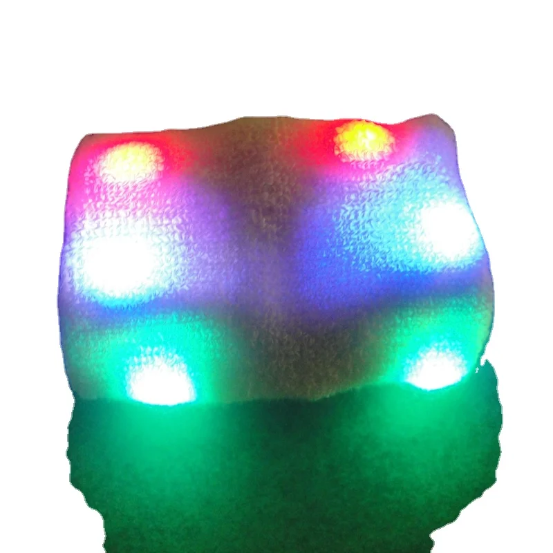 

New arrivals wrist wraps white led glow in the dark wrist band