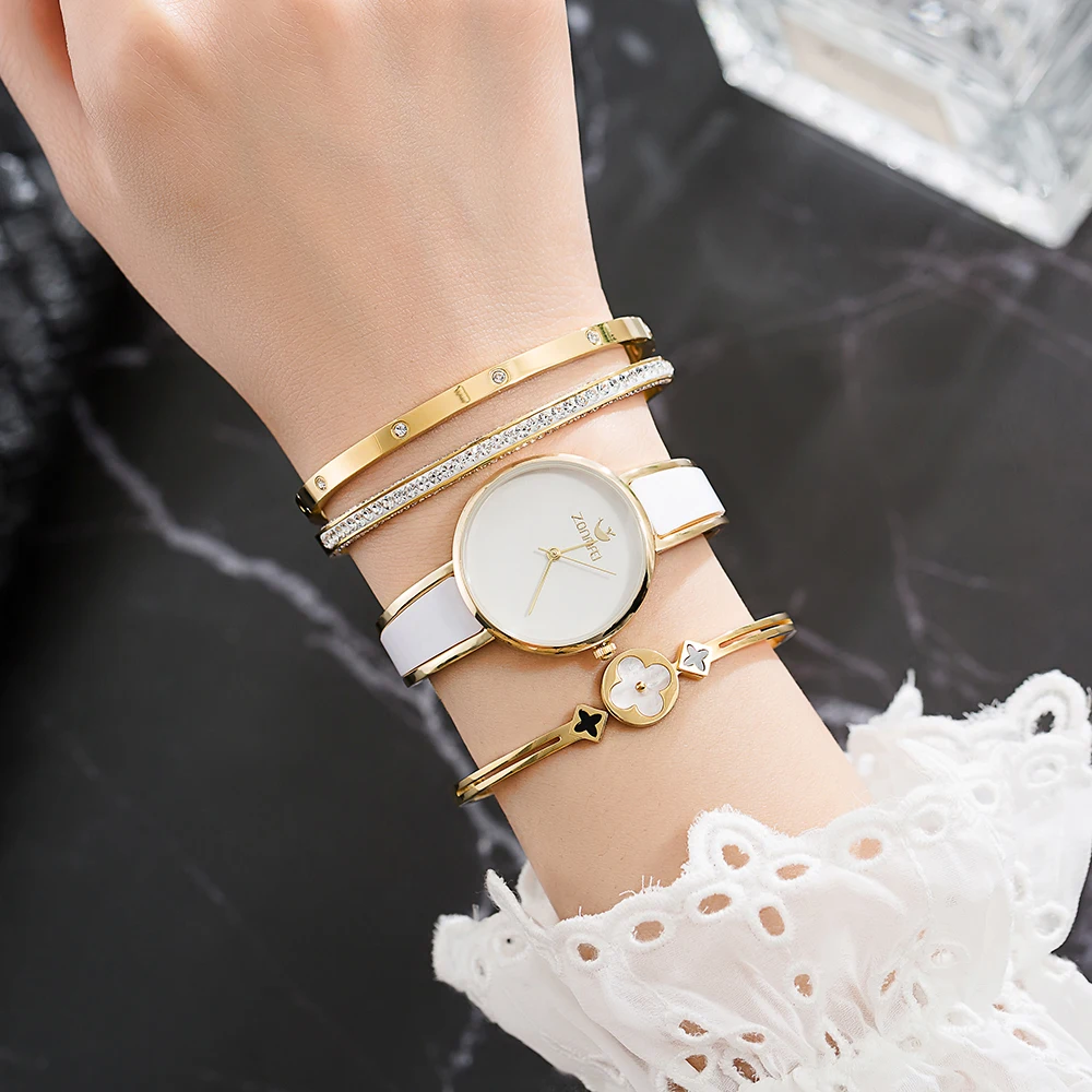 

Luxury Women's Watches bracelet set Starry Sky Ladies Women Watch Casual Quartz Wristwatch set