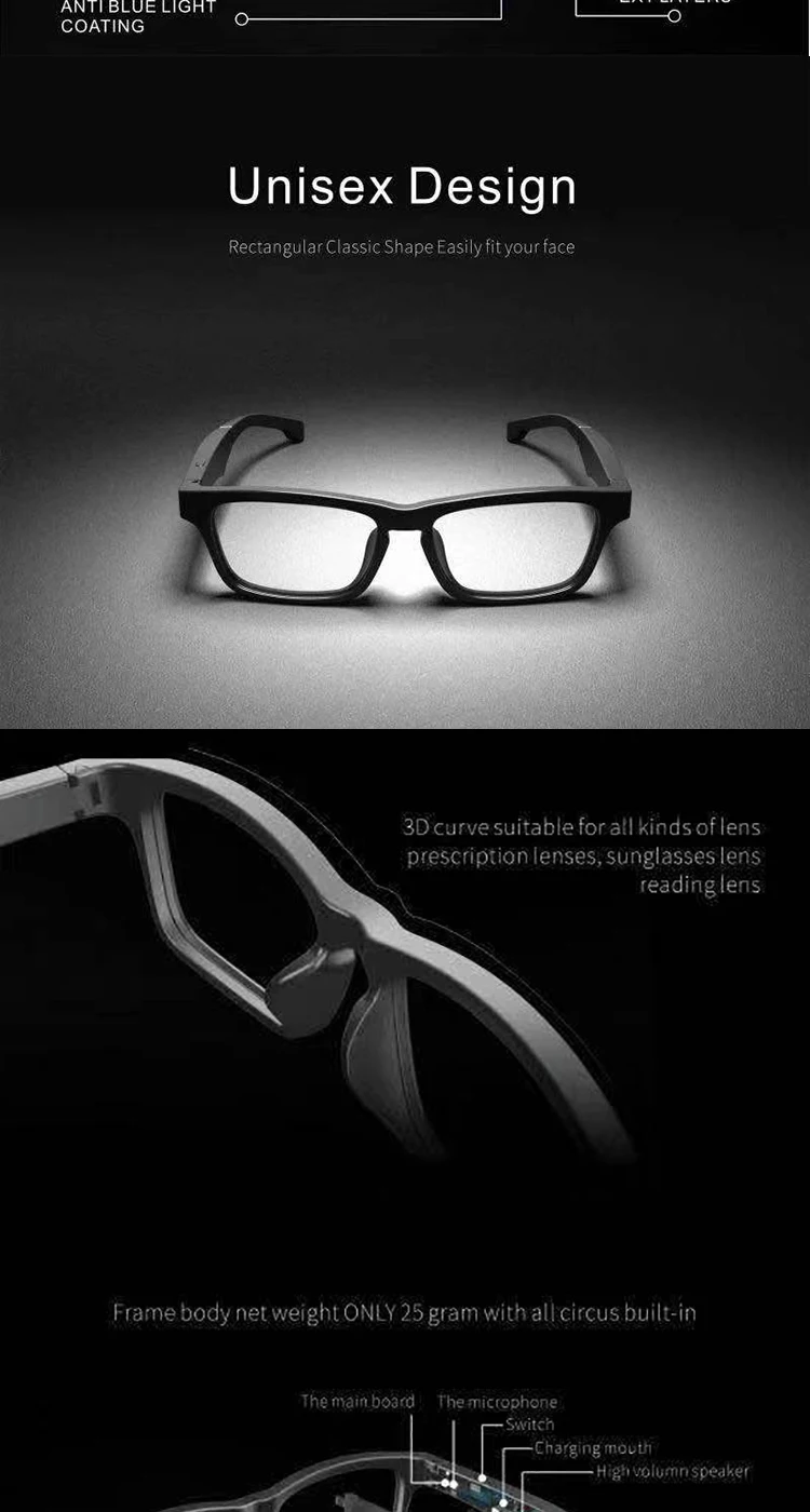 bluetooth reading glasses