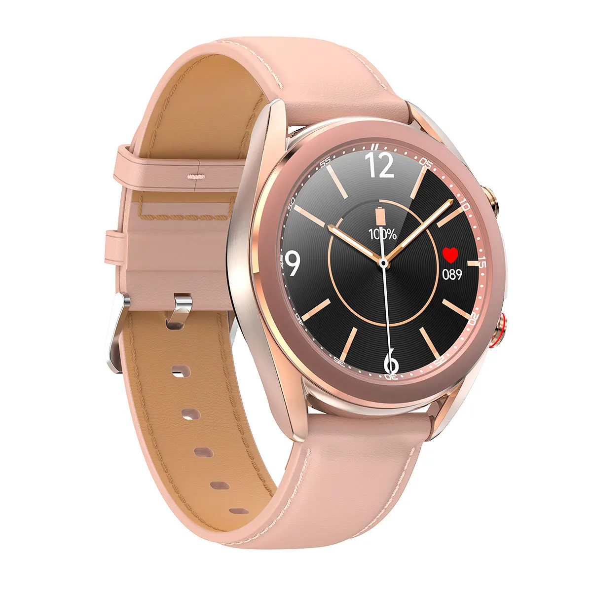 

Smart watch for women round waterproof heart rate and blood oxygen monitor luxury watch smart with play store sk8 pro smartwatch