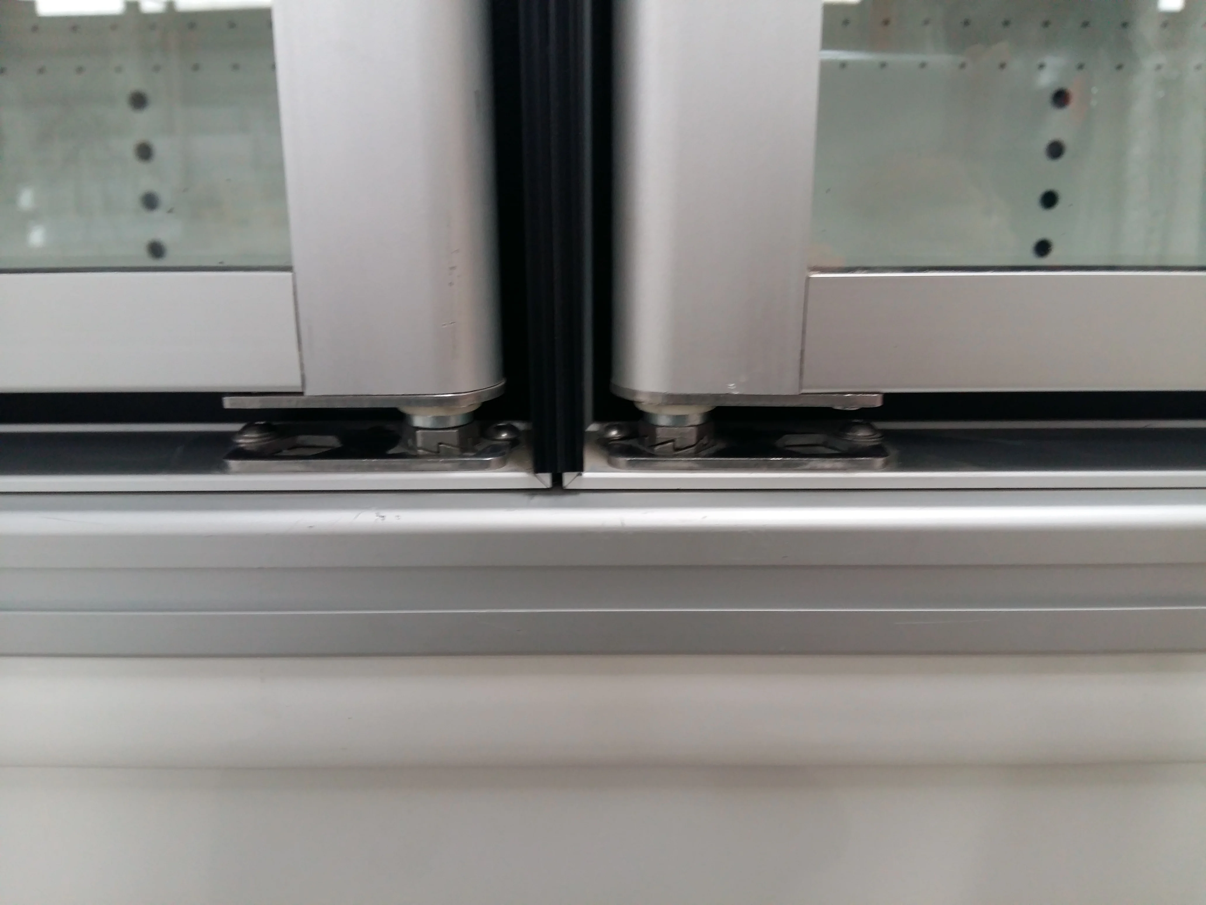High quality glass door cold room supermarket Heated feezer glass door