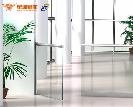 

Outdoor Stair Design Modern Balcony Aluminum Railing Designs Super Strong Tempered Glass Anti Broken, Many colors as your choice