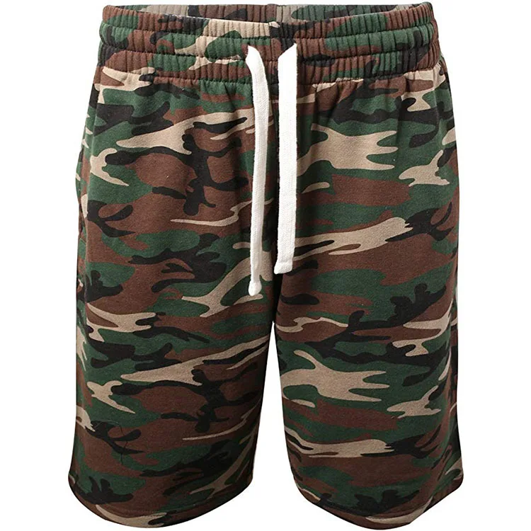 

Bodybuilding training High Quality Camouflage Clothing Polyester Cotton short wear leggings gym shorts For Men, Customized colors