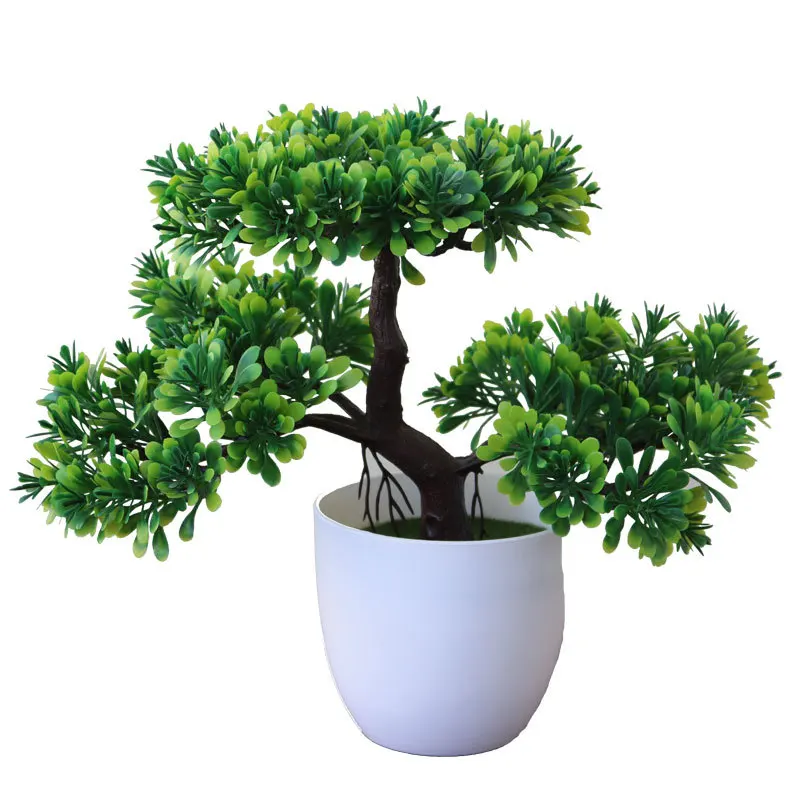 

Factory Direct Sale Small Size artificial Succulent Plants Potted Plant Mini Artificial Bonsai