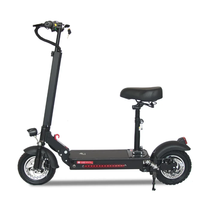 

Popular hot sale 48v10a/15a/18a 800w Brushless TWO WHEEL SCOOTER cheap Folding with pedal for adult