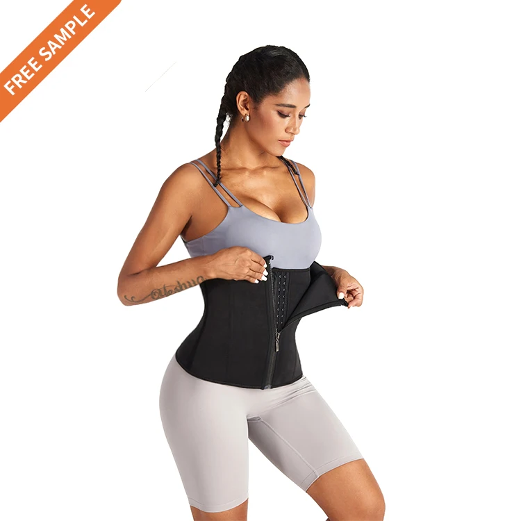 

Wholesale Custom Logo Waist shaping Tummy Control Shapewear Zipper Corset Tops