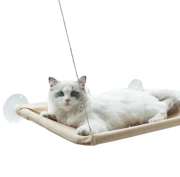 

2021 hot selling Cute Pet Hanging Beds Cat Seat Window Mount Pet Cat Hammock Comfortable Bearing 20kg, As picture