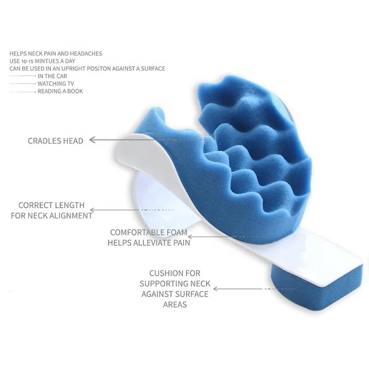 Portable Pain Relaxer Relieve Tension Headaches Shoulder Cushion Neck