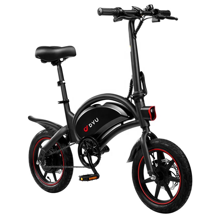 

DYU New Original Black White Red Bike Motor Adult Scooters Adults Big Wheel Electric Scooter