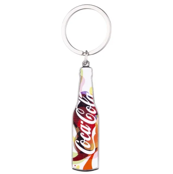 

Custom Sublimation Bottle Openers Creative Design Logo Printed Keychain Stainless Steel Bottle Opener Wine Beer Opener Kits