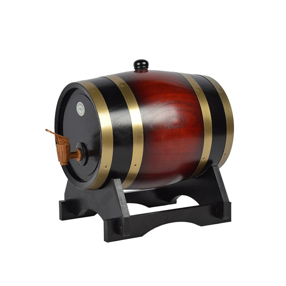 

1.5L/3L Oak Pine Wine Barrel Storage Special Barrel Storage Bucket Beer Casks For Brandy Whiskey Household Wine Barrel