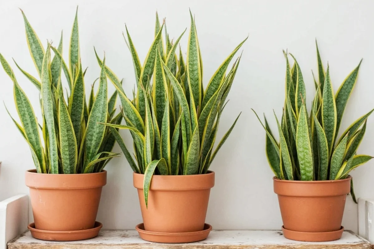 can snake plants survive outside