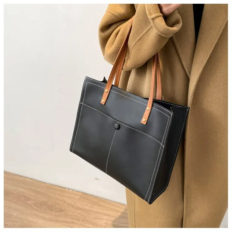 

2021 Bags For Women New Luxury Handbags Shoulder Large Capacity Casual New Elegant Shoulder Bag Female, Picture color