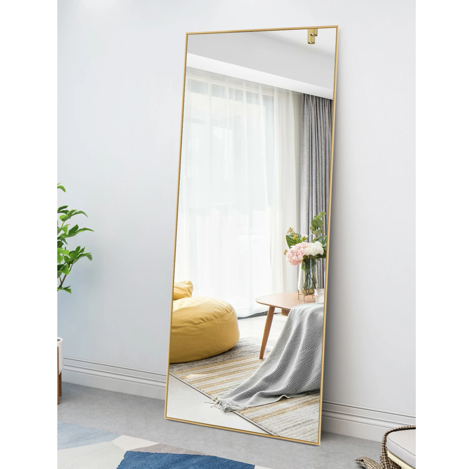 

Full-length Rectangular Bedroom Vanity Mirror