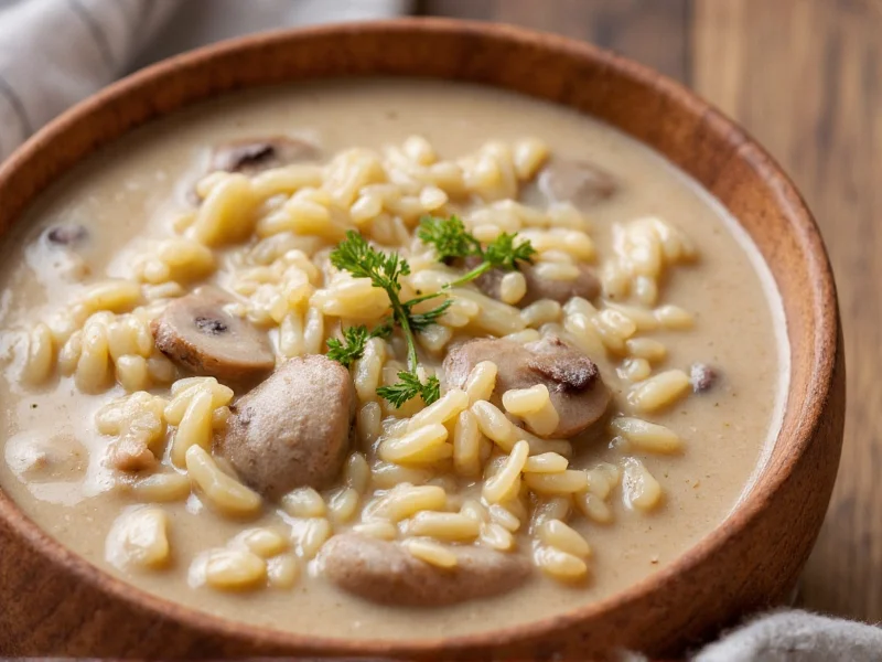rice with cream of mushroom soup