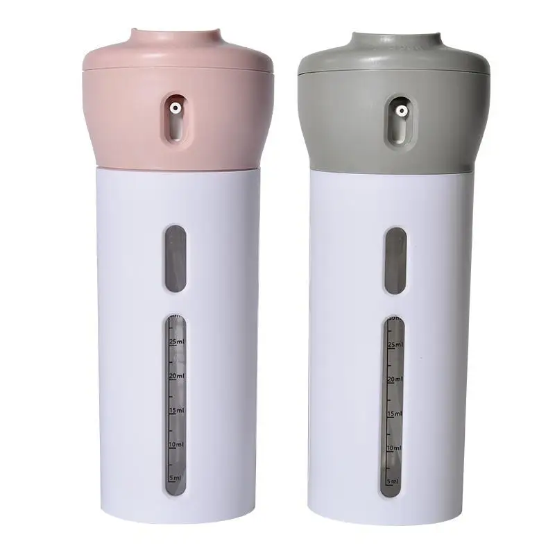 4-in-1 Travel Bottle Set for Travel Fluid/Lotion/Shampoo Dispenser Empty Cosmetic Container