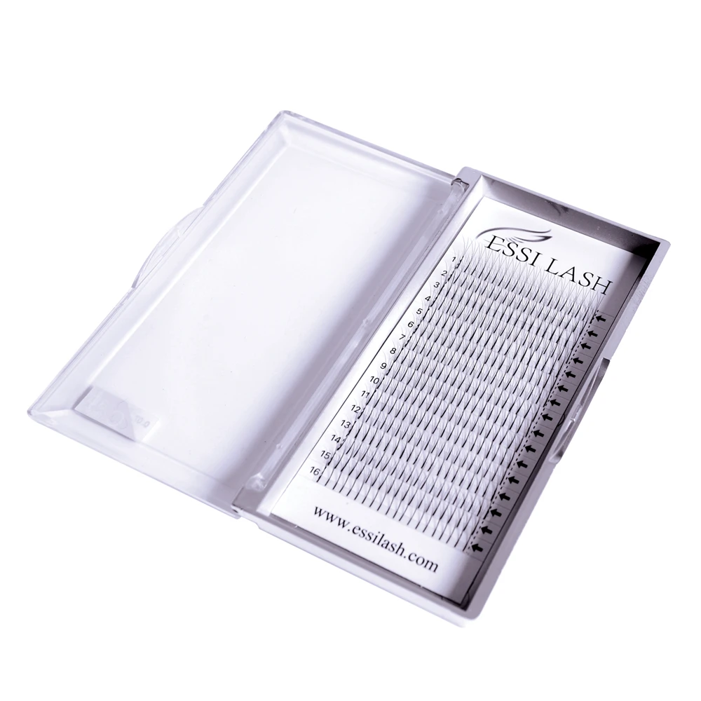 

Volume Lash Extensions 5D Long Stem Premade Volume Eyelash Extensions Premade Fans Eyelash Extensions .07 Premade Volume Fans C, Matte black
