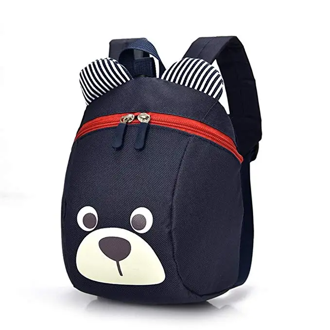 

Age 1-2Y Cute Bear Small Toddler Backpack With Leash Children Kids Backpack Bag for Boy Girl