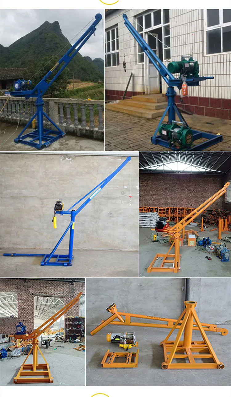 Construction Crane 1000kg Outdoor Mobile Lifting Crane For Sale Buy
