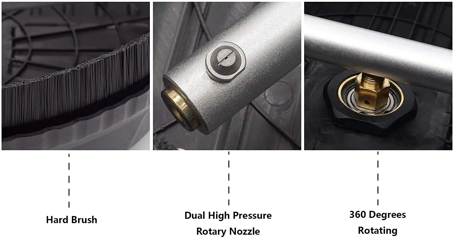 15.8 Inch High Pressure Washer Surface Cleaner With Wheels Pressure Washer Disc Buy High