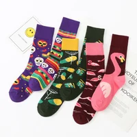 

fashion novel cartoon trend in the tube men funky cotton socks