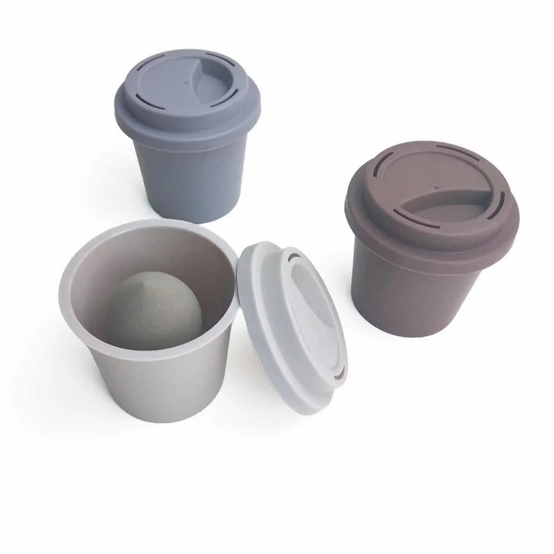 

private label latex free coffee cup makeup sponge