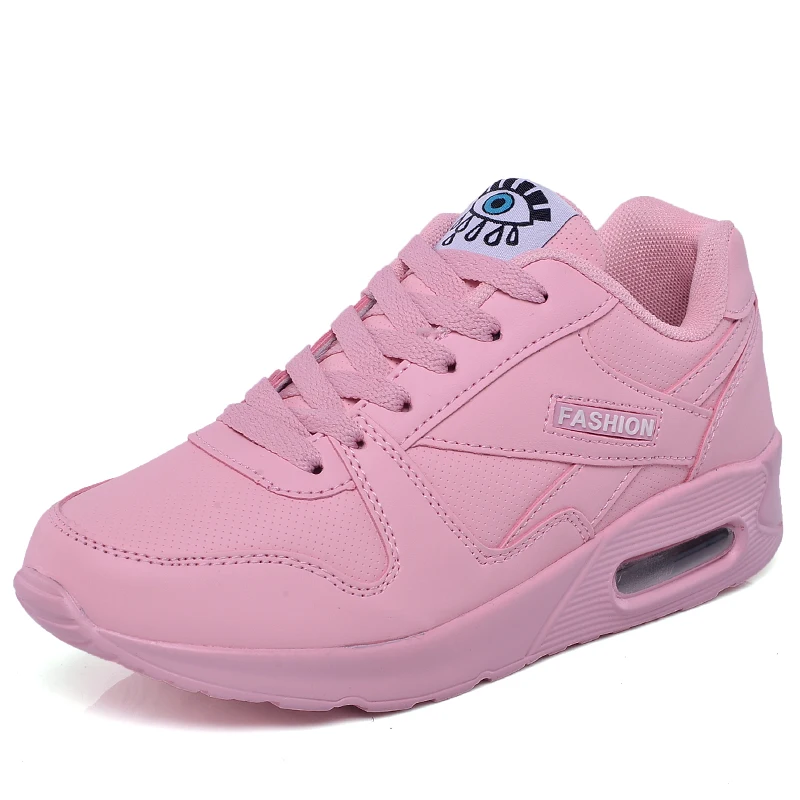 

2022 Hot-selling Plus Size Air Cushion Cementing High Quality Women's Fashion Sneakers Women, Black, pink, rose red, blue, white