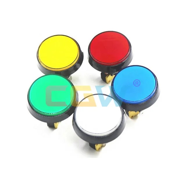

CGW Large Size 60 * 60mm With MicroSwitch Button In Slot Game Machine Button